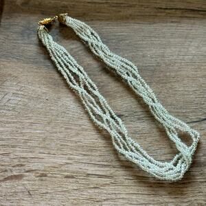 BOGO FREE VTG BEADED MYLTI 80’s necklace